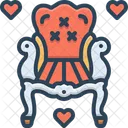 Antic Stuhl  Symbol