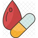 Anticoagulant Medicine Blood Icon
