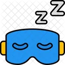 Máscara para dormir  Icono