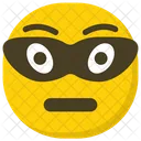 Emoji Ladro Emoticon Smiley Icon