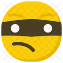 Emoji Ladro Emoticon Smiley Icon