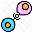 Antigen Antibody Reaction  Icon