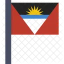 Antigua Barbuda Flag Icon