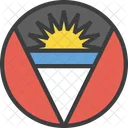Antigua Barbuda Country Icon
