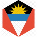 Antigua Barbuda Flag Icon