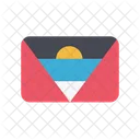Antigua And Barbuda Ag Flag Country Icon