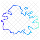 Antigua map  Icon