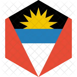 Antigua und Barbuda Flag Symbol