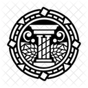Antike Ruinen  Symbol