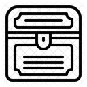Antike Truhe  Symbol