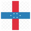 Antilles Nationale Pays Icône