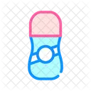 Antiperspirant Bottle Color Icon