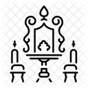 Antique Furniture Interior Decoration Icon
