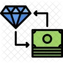 Antiques Exchange Antiques Purchase Diamond Icon
