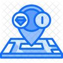 Antiques Location Pin Antiques Icon
