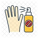 Antiseptic Sanitary Disinfectant Icon