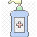 Antiseptic Lineal Color Icon Icon