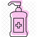 Antiseptic Color Shadow Thinline Icon Icon