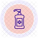 Antiseptic Color Circle Icon Icon