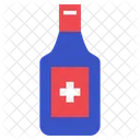 Antiseptic Liquid Medical Liquid Medical Bottle Icon