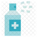 Hygiene Antiseptic Spray Medicine Icon