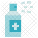 Hygiene Antiseptisches Spray Medizin Symbol