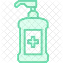 Antiseptico Duotone Line Icon Icon