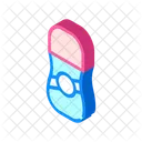 Antitranspirant Flasche Isometrisch Icon