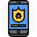Antivirus Shield Phone Icon