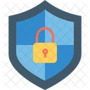 Antivirus Firewall Lock Icon