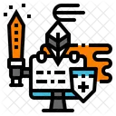 Antivirus Warrior Knight Icon