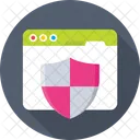 Antivirus Shield Web Icon