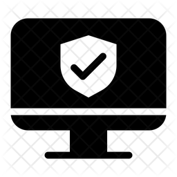 Antivirus Icon - Download in Glyph Style