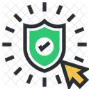 Antivirus Cyberspace Firewall Icon