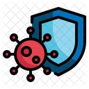 Virus Protection Shield Icon