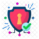 Sicher Digital Antivirus Symbol