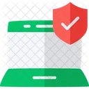 Antivirus Laptop Security Icon アイコン