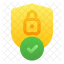 Antivirus Protected Lock Icon