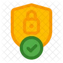 Antivirus Protected Lock Icon