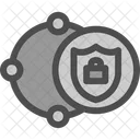 Antivirus Firewall Bloqueio Icon