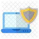 Antivirus Shield Laptop Icon