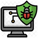 Antivirus Informatico Proteccion Informatica Ordenador Icono