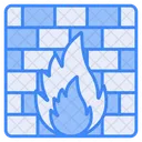 Antivirus Firewall Flame Icon