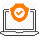 Antivirus Protection Bouclier De Securite Icône