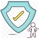 Antivirus Bouclier Protection Icône