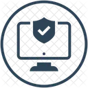Computer Antivirus Protection Icon