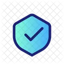 Data Antivirus Cyber Icône