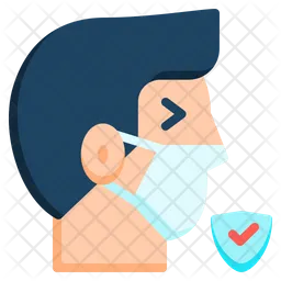 Antivirus Mask  Icon