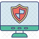 Antivirus Protected Certified Security Protection Technology Icon