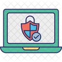 Antivirus Protected Certified Security Protection Technology Icon